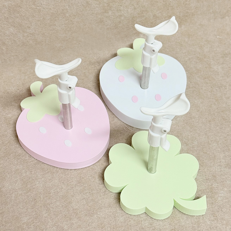 High-Quality Bjd Stand Auxiliary Support for Standing, Strawberry Four-Leaf Clover Doll Support Stand, 1/6 and 1/8 Scale High-Quality Bjd Stand Auxiliary Support for Standing, Strawberry Four-Leaf Clover Doll Support Stand, 1/6 and 1/8 Scale