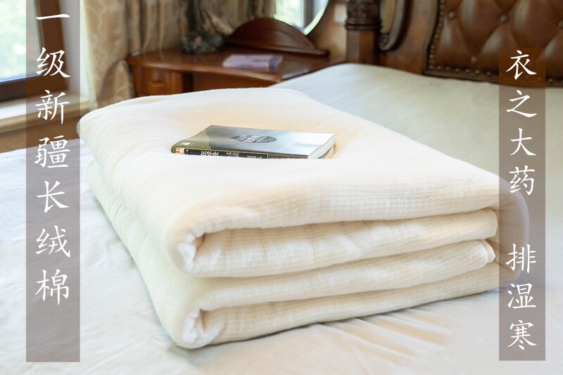 Chanzhao - Feedback from Old Customers: Xinjiang Long-Staple Cotton, Soft Cotton Batting, Health-Preserving, Moisture-Wicking, Cold-Resistant, Warm Quilt Core, All-Season Quilt Chanzhao - Feedback from Old Customers: Xinjiang Long-Staple Cotton, Soft Cotton Batting, Health-Preserving, Moisture-Wicking, Cold-Resistant, Warm Quilt Core, All-Season Quilt