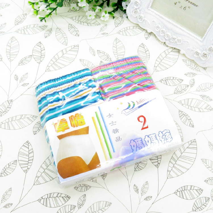 Zhuo Yi Women quần cotton cotton trung niên cộng với phân bón tăng tam giác đồ lót quần cao eo quần lót su