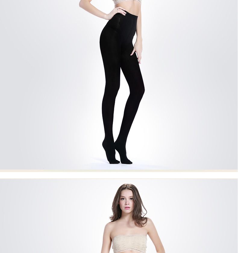 Quần bikini nam màu đen Nam Cực phần phụ nữ quần lót mỏng chống móc mùa xuân và mùa thu quần legging vớ chân phụ nữ quan tat