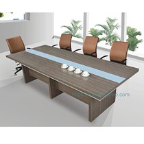 Sichuan Chengdu plate office furniture conference table Modern conference rectangular training table discussion table manufacturers custom