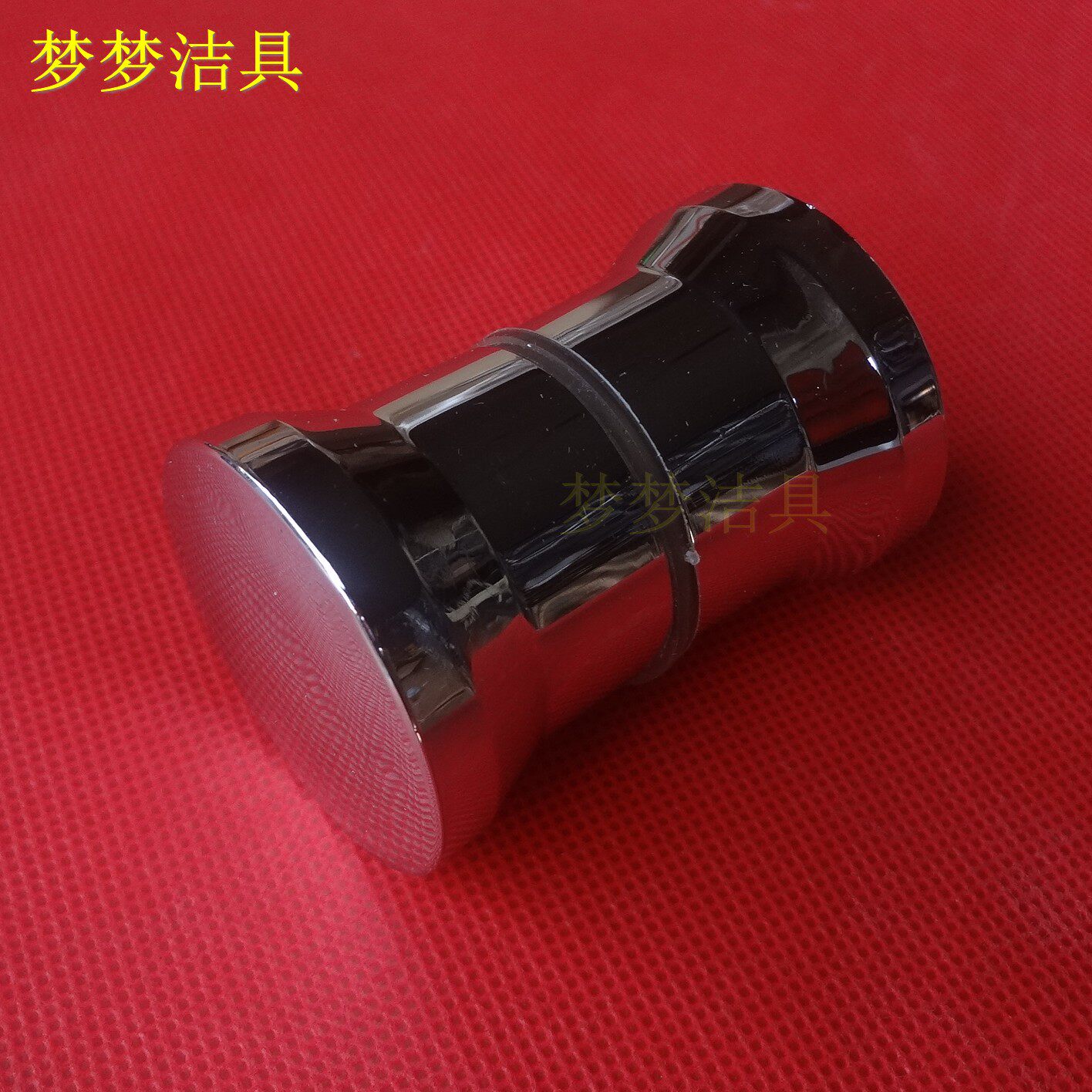 Bathroom shower room glass sliding door with single-hole handle