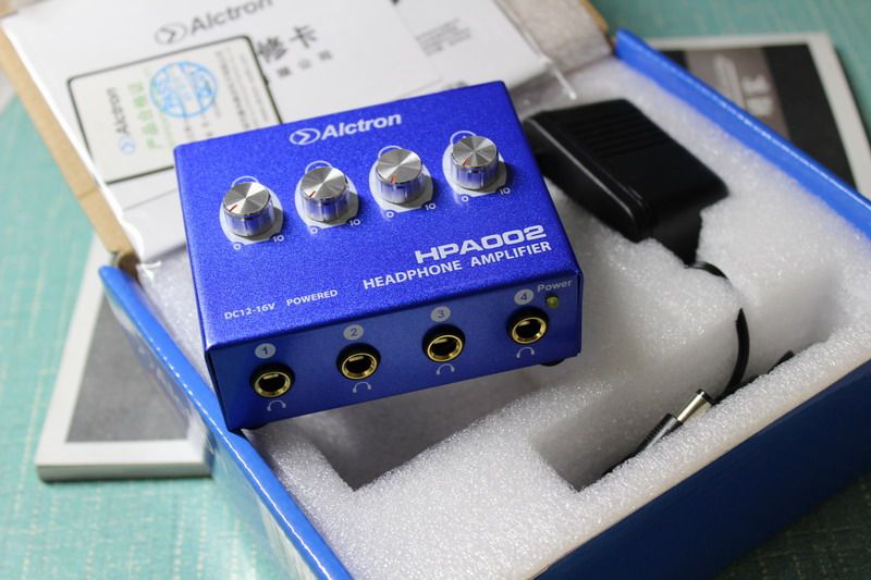 Alctron Love Kerch HPA002 4-way professional headphone amplifier ear-ear release dispenser ear