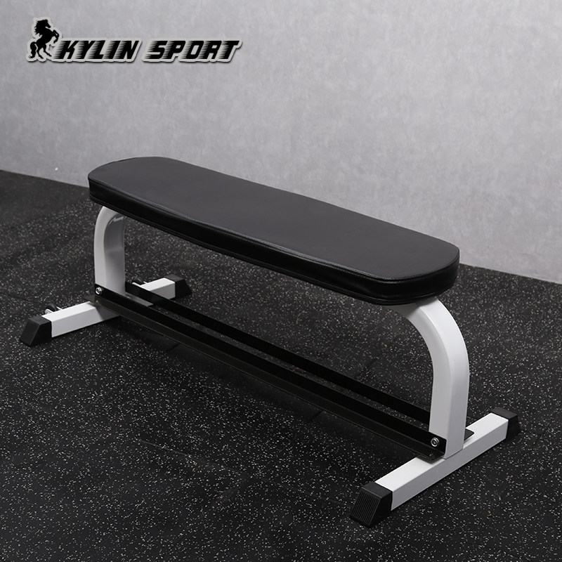 Commercial Multifunction Flat Dumbbells Bench Sit-up Sit-up Abs Sports Fitness Equipment Can Move Fly Birds Sleeper