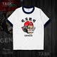 TASK Trung Quốc Gió Einstein bông ngắn tay áo thun nam và nữ nổi tiếng T-Shirt Swees Summer Half-Sleeve 0002