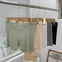 Pregnant women safety pants anti-gloss summer thin leggings shorts low waist comfortable breathable pants summer pants