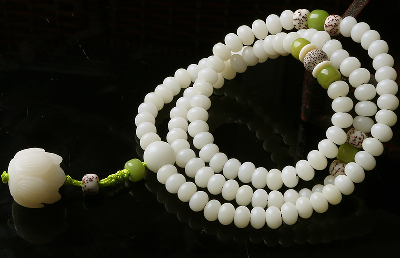 Pro-Pear Crystal Nepal Bodhi Root Bracelet Cặp vợ chồng thùng hạt DIY đeo vòng tay hạt - Vòng đeo tay Clasp vòng dâu