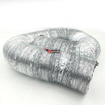 Thick Korean barbecue upper and lower exhaust pipe with tin foil hose Retractable exhaust connection pipe Tin foil duct