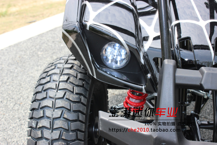 Little Bull không chổi than trục truyền khác biệt nhỏ điện bốn bánh xe ATV pin lithium công viên cho thuê