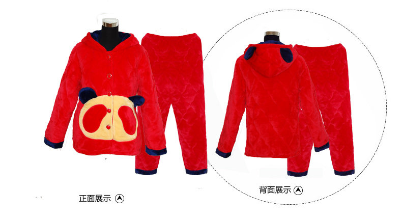 Pyjama mixte en Coton à manches longues - Ref 3004558 Image 22