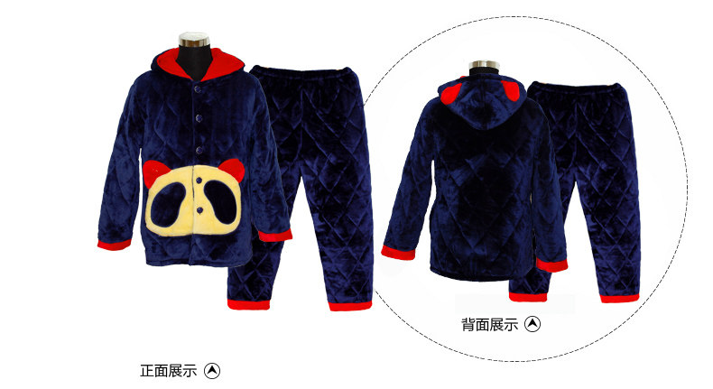 Pyjama mixte en Coton à manches longues - Ref 3004558 Image 21