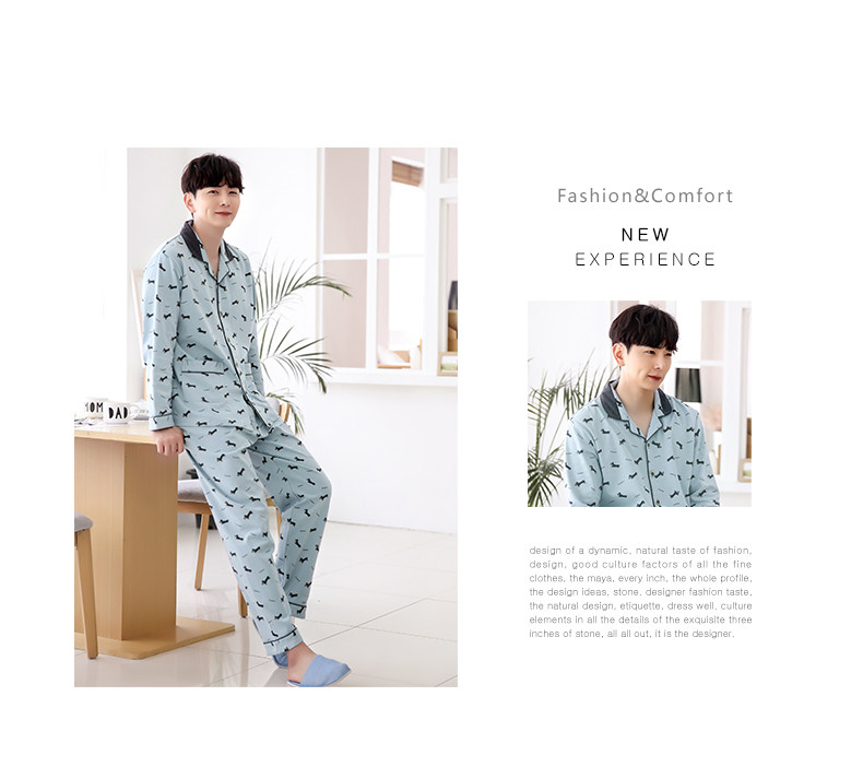 Pyjama mixte en Coton à manches longues - Ref 3004563 Image 20