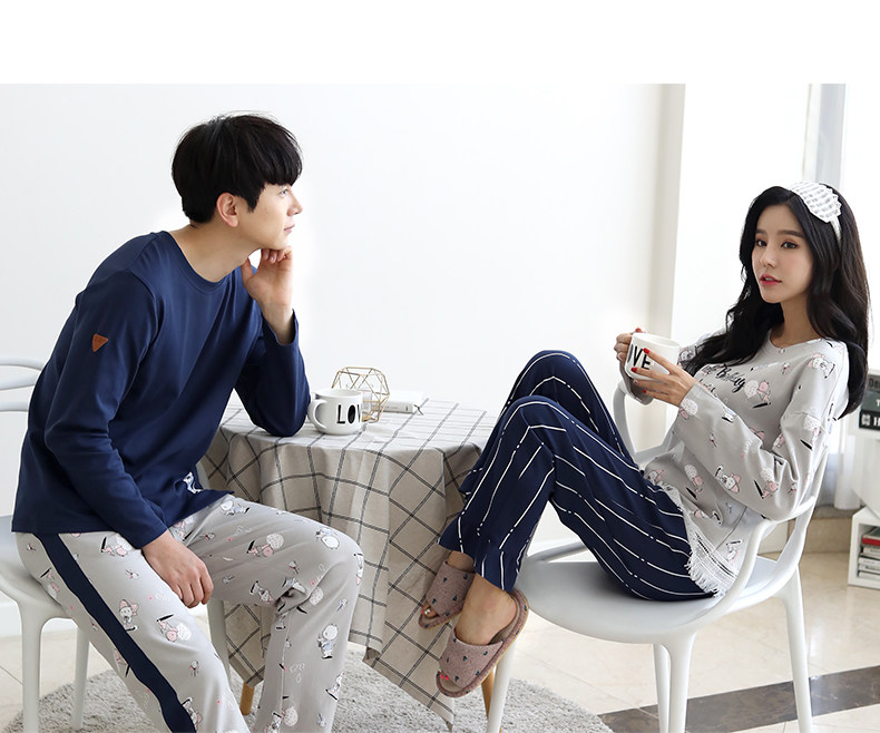 Pyjama mixte en Coton à manches longues - Ref 3004564 Image 14