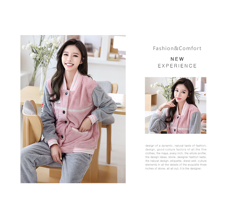 Pyjama mixte en Polyester Polyester  à manches longues - Ref 3004587 Image 16