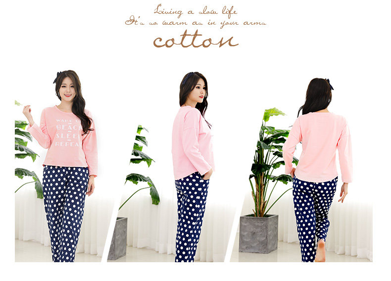 Pyjama mixte en Coton à manches longues - Ref 3004602 Image 10