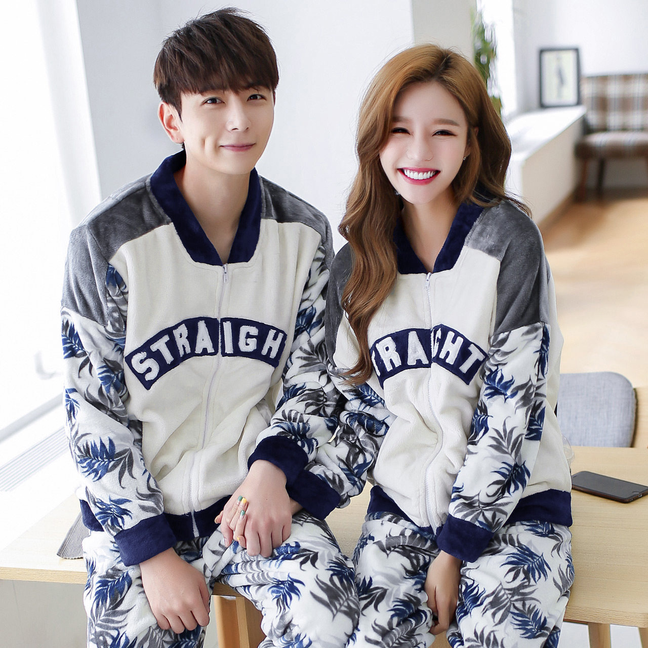 Pyjama mixte en Polyester Polyester  à manches longues - Ref 3004594 Image 5