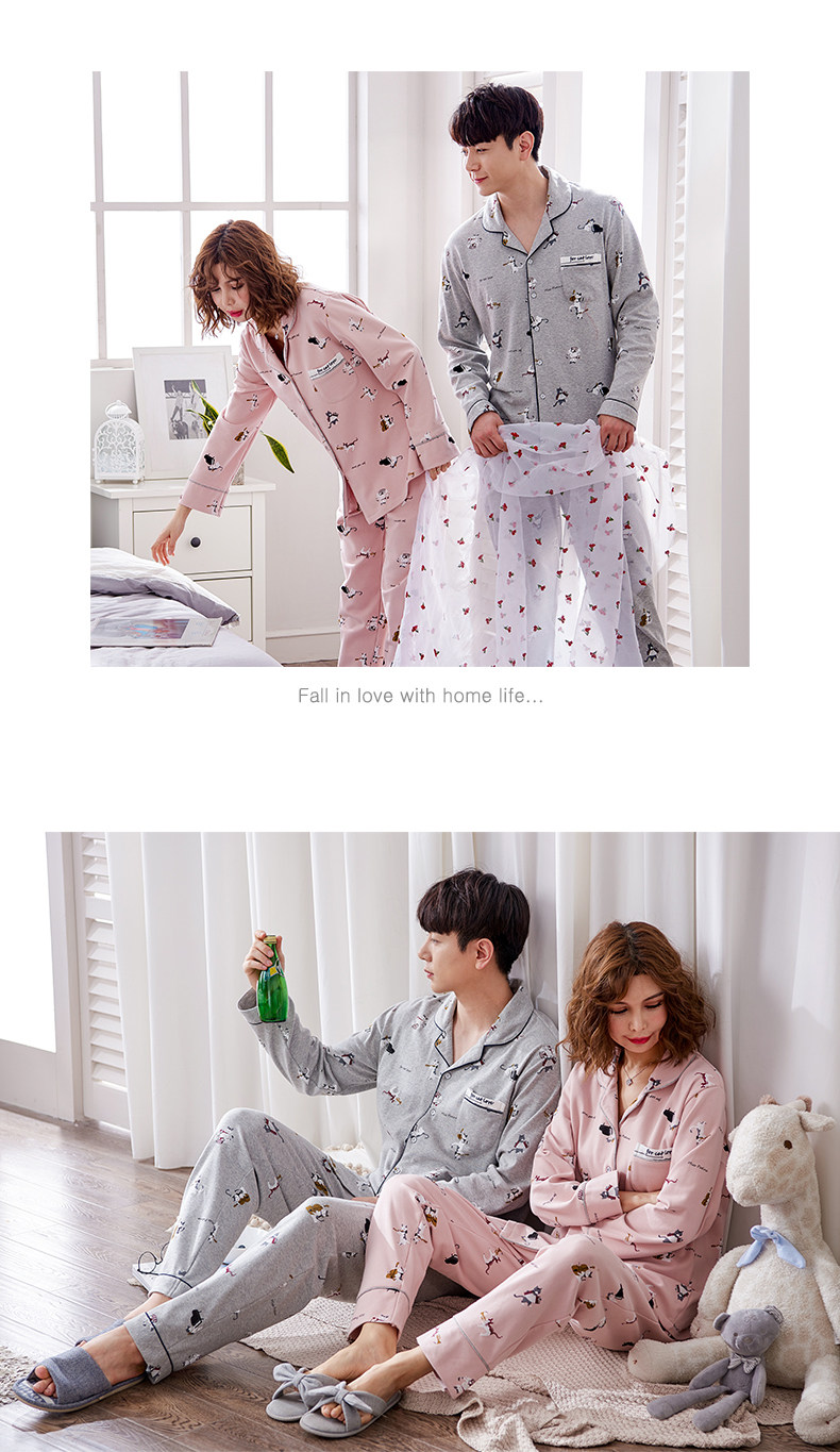 Pyjama mixte en Coton à manches longues - Ref 3004636 Image 14