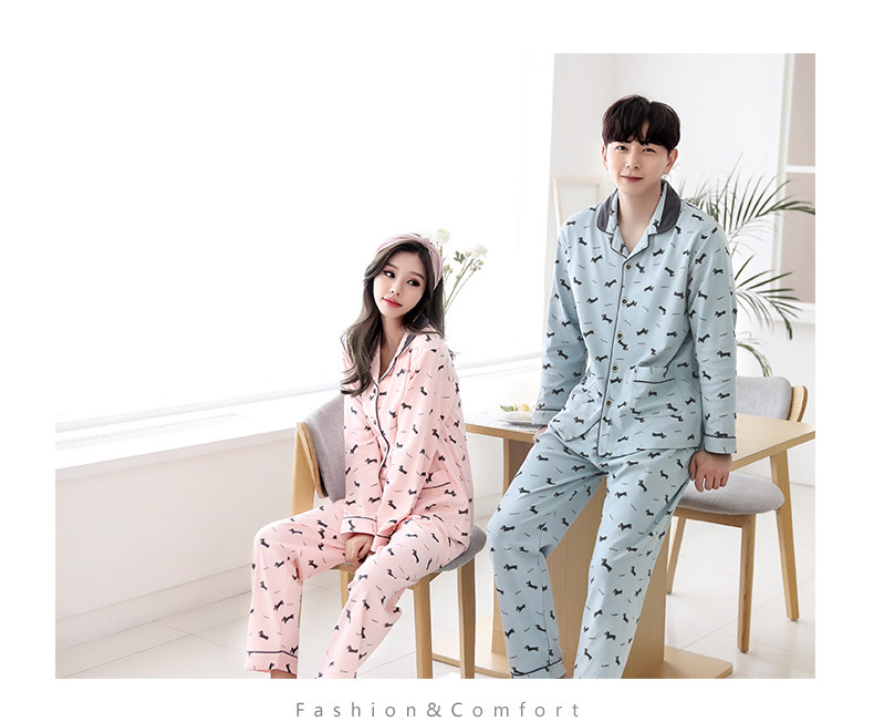 Pyjama mixte en Coton à manches longues - Ref 3004563 Image 19