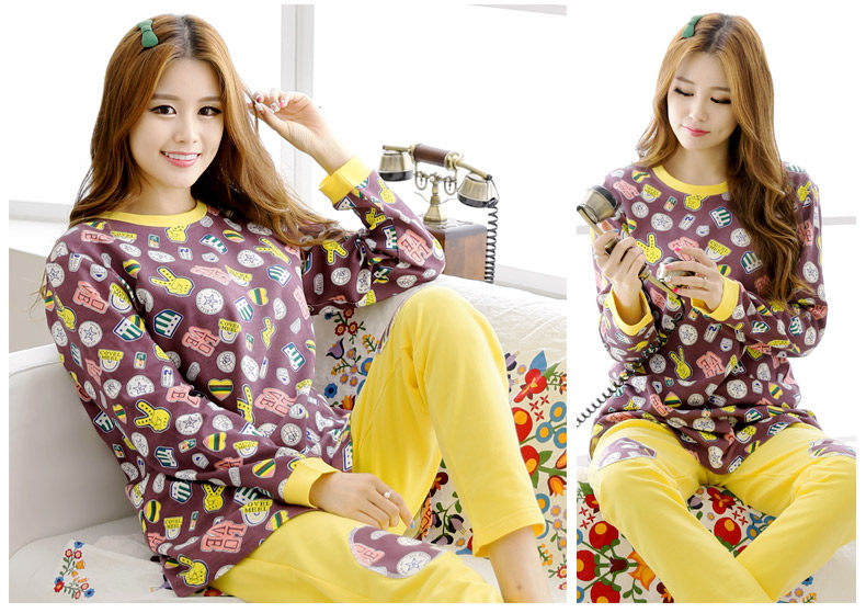 Pyjama mixte en Coton à manches longues - Ref 3004618 Image 19