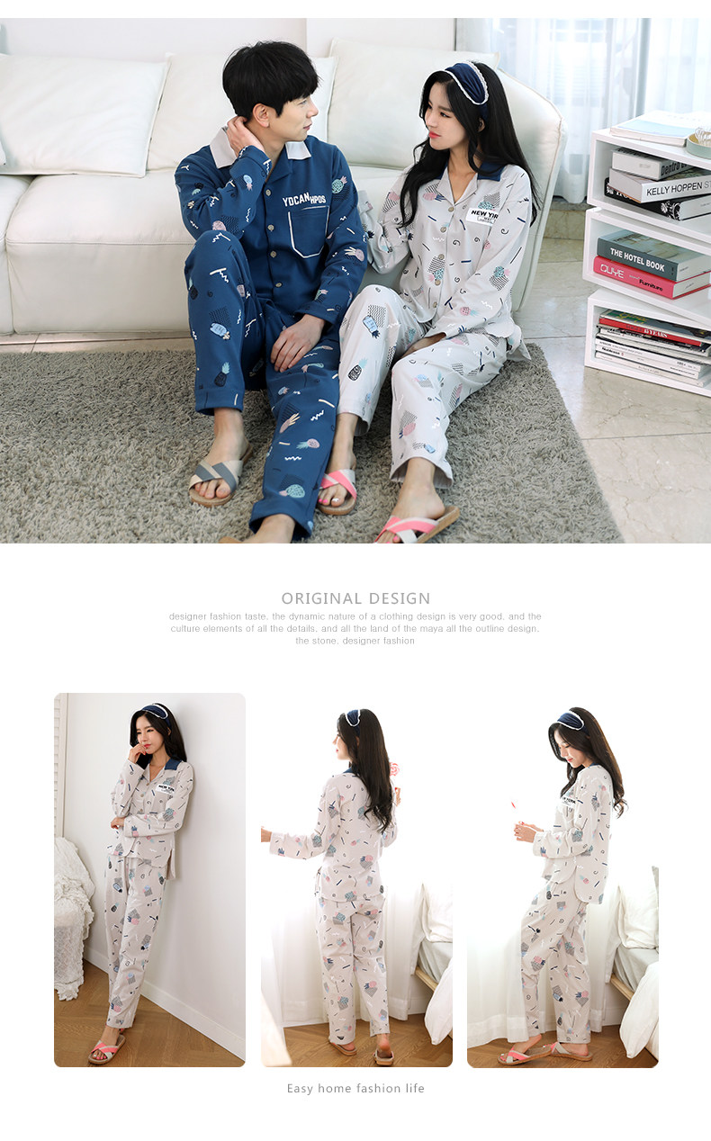 Pyjama mixte en Coton à manches longues - Ref 3004655 Image 9