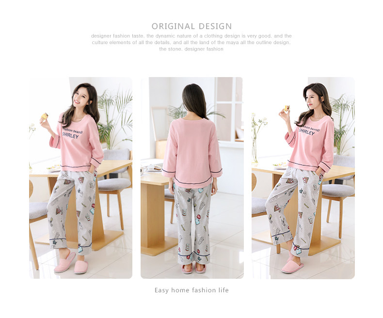 Pyjama mixte en Coton à manches longues - Ref 3004568 Image 14