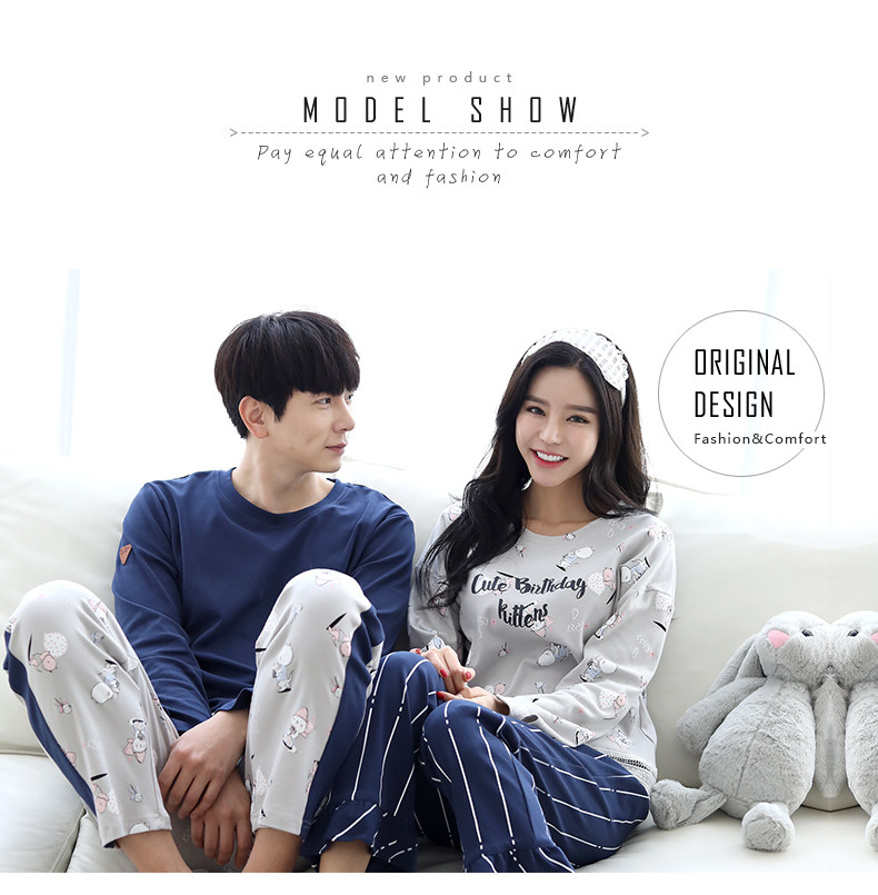 Pyjama mixte en Coton à manches longues - Ref 3004564 Image 6