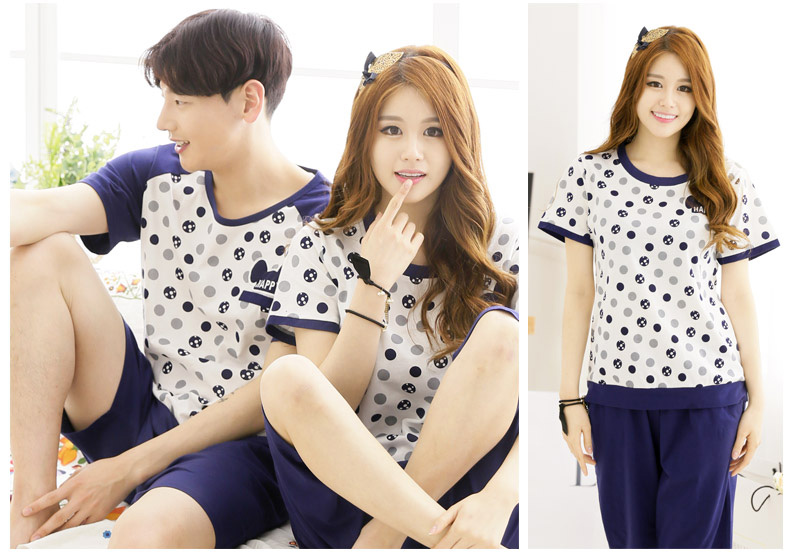 Pyjama mixte en Coton à manche courte - Ref 3004591 Image 8