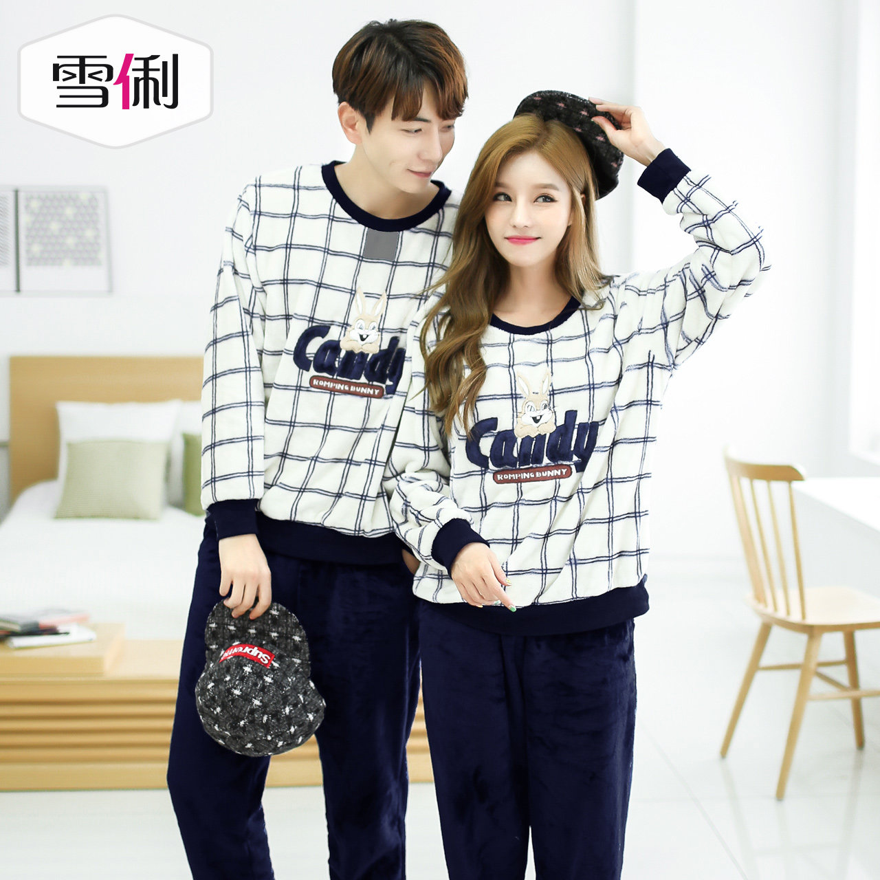 Pyjama mixte en Polyester Polyester  à manches longues - Ref 3004507 Image 3