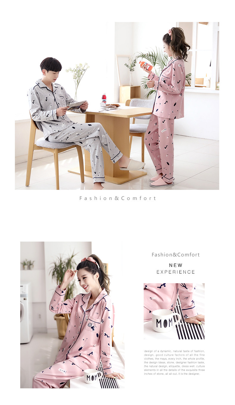 Pyjama mixte en Coton à manches longues - Ref 3004574 Image 16