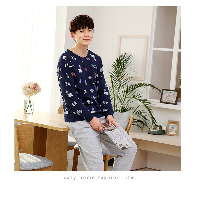 Pyjama mixte en Coton à manches longues - Ref 3004492 Image 12