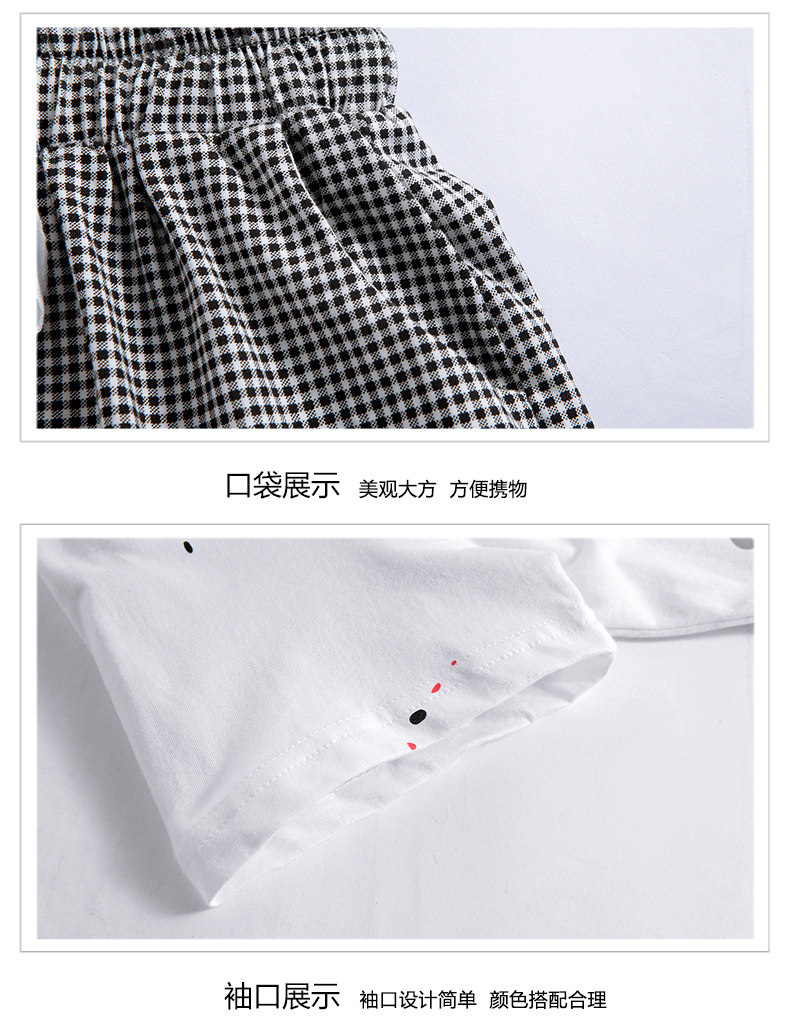 Pyjama mixte en Coton à manche courte - Ref 3004635 Image 20