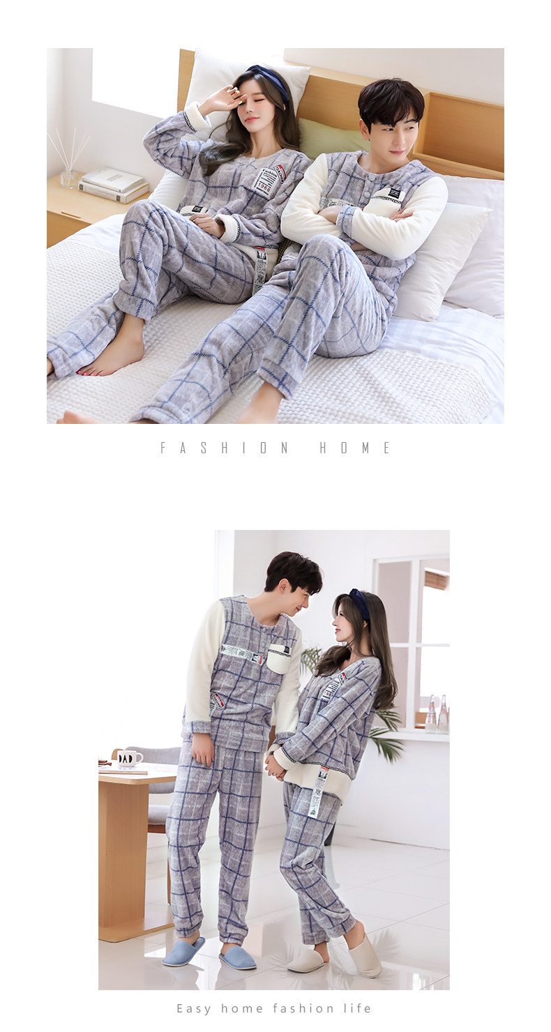 Pyjama mixte en Polyester Polyester  à manches longues - Ref 3004585 Image 13