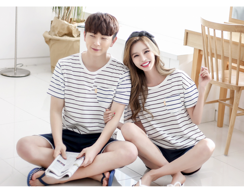 Pyjama mixte en Coton à manche courte - Ref 3004551 Image 17