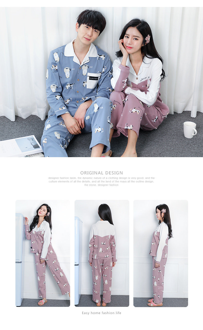 Pyjama mixte en Coton à manches longues - Ref 3004663 Image 9