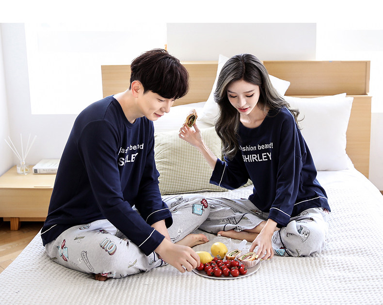 Pyjama mixte en Coton à manches longues - Ref 3004568 Image 22