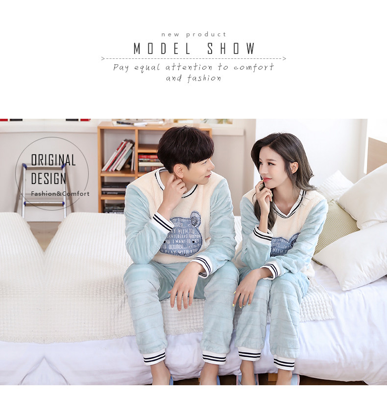 Pyjama mixte en Polyester Polyester  à manches longues - Ref 3004660 Image 9