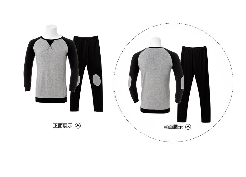 Pyjama mixte en Coton à manches longues - Ref 3004605 Image 20