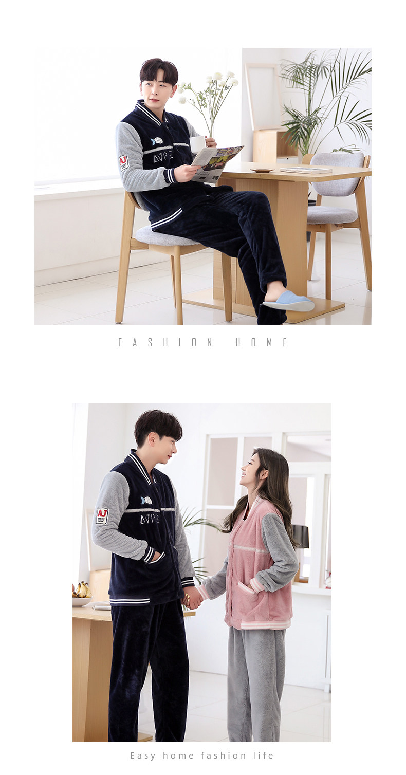 Pyjama mixte en Polyester Polyester  à manches longues - Ref 3004587 Image 13