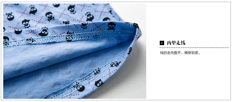 Pyjama mixte en Coton à manche courte - Ref 3004622 Image 32