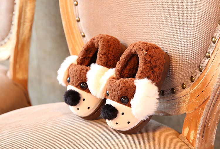 Chaussons enfants en coton pour hiver - semelle autre - Ref 1008293 Image 27