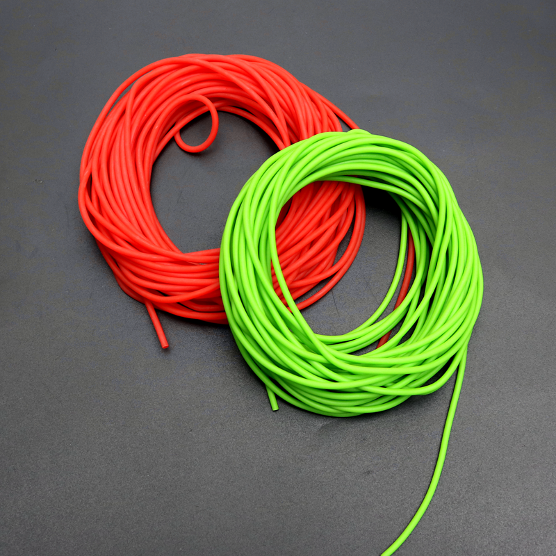 2 2 2mm solid rubber band, red and green slingshot, tied rib, sea pie, frameless rubber band, latex tube rubber band, high elasticity