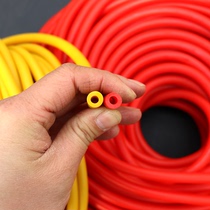 4080 Red Yellow slingshot rubber band round rubber band strong traditional high elastic durable jumping bed latex tube tension rope