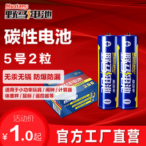 Mustang carbon No 5 No 7 60 alarm clock remote control explosion-proof battery No 5 No 7 ordinary