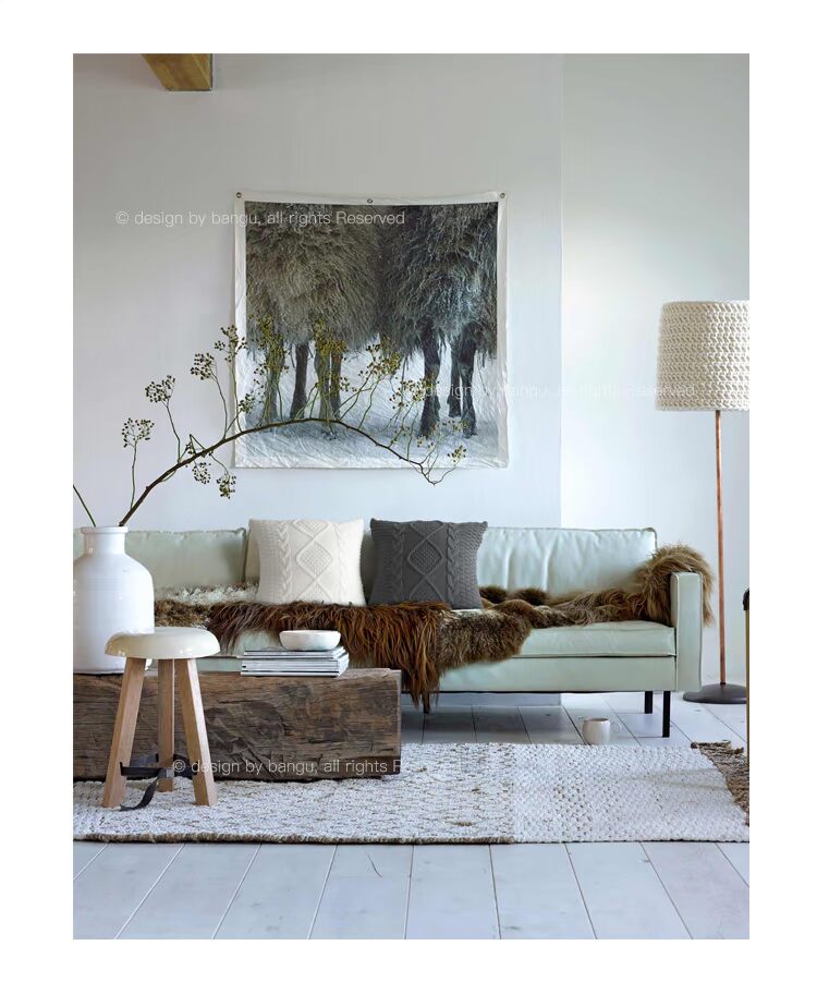 Dệt kim len lượn sóng mẫu gối nước Mỹ retro gối phòng khách sofa mùa đông đệm - Trở lại đệm / Bolsters gối tựa sofa cao cấp