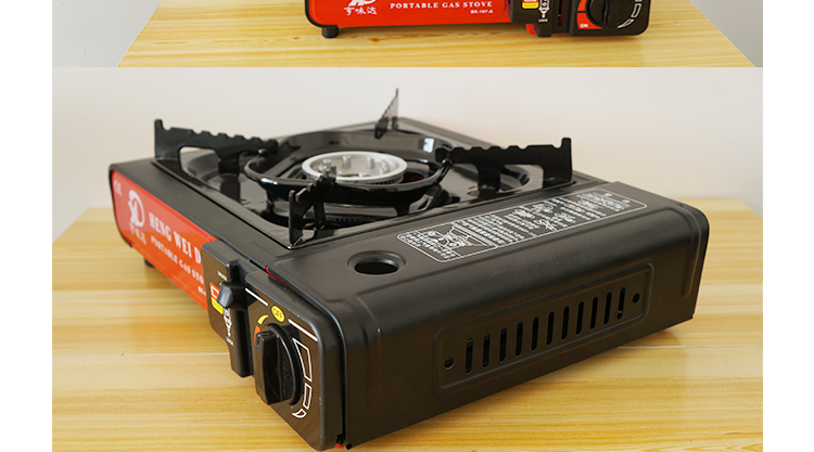 Lò cassette nhỏ ngoài trời Cas lò gia đình bếp gas cầm tay dã ngoại hoang dã bếp nướng bếp gas - Bếp lò / bộ đồ ăn / đồ nướng dã ngoại bếp lẩu cồn