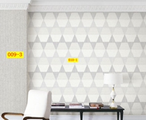 South Korea wallpaper imported large rolls of corn starch plant fiber environmental protection Nordic diamond geometry
