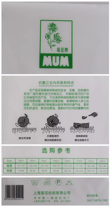Hoa cúc thương hiệu 42 bông Hurd vest nam áo sơ mi trắng tinh khiết áo thun cotton áo vest chống mite chống mite