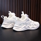 Туфли для мальчиков, белая обувь, детская дышащая спортивная обувь