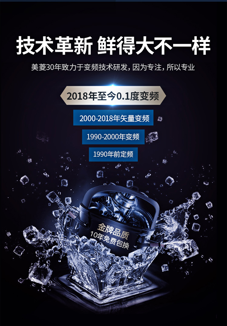 5日0点开抢、12期免息、节能双变频、无霜风冷、一级能效：美菱 法式四开多门冰箱BCD-360WPUCX 券后2679元包邮、前10名1349元！ 买手党-买手聚集的地方