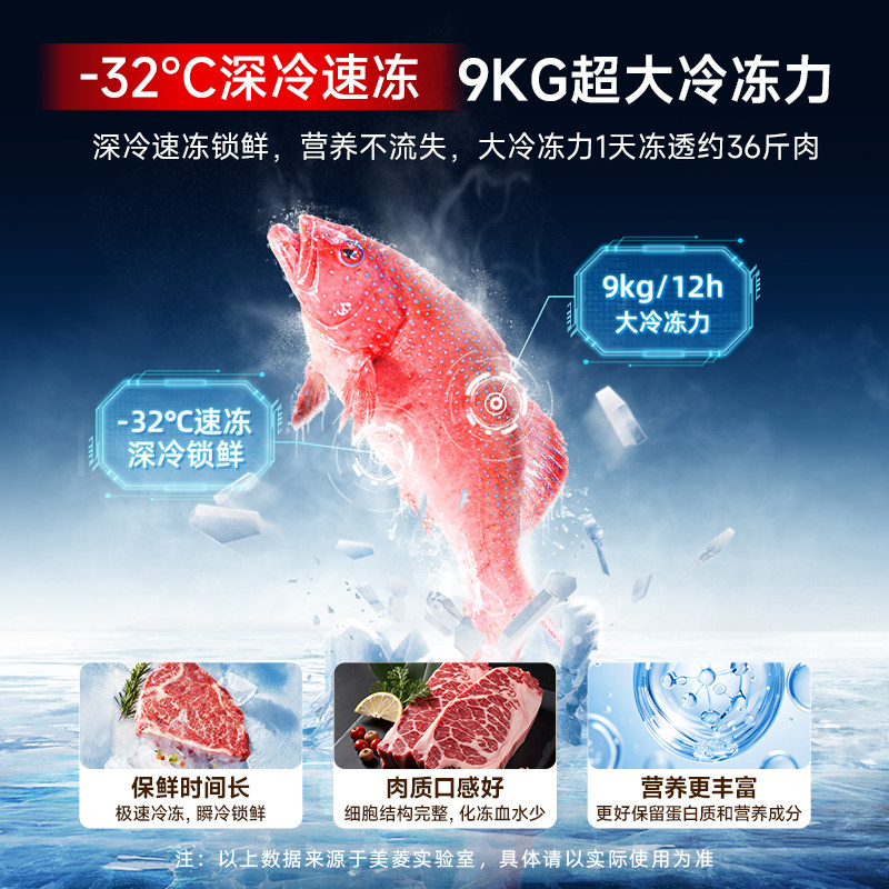 美菱BCD-601WSP9CX冰箱图片